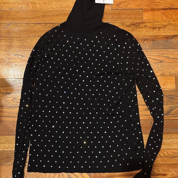 Generation Love Black Top with Silver Accents
